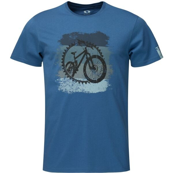 LOAP BOVEC Pánské tričko, modrá, velikost