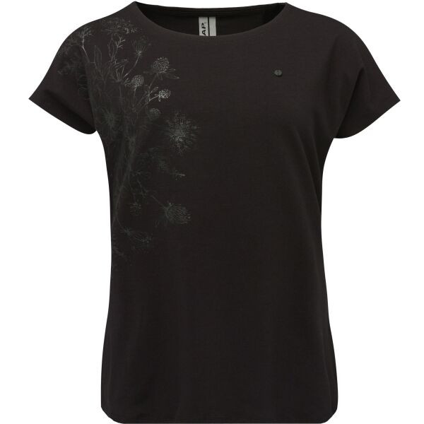 LOAP ABLENA Dámské tričko, černá, velikost