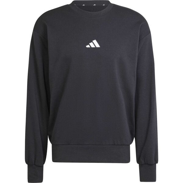 adidas FEELCOZY SWEATSHIRT Pánská mikina, černá, velikost