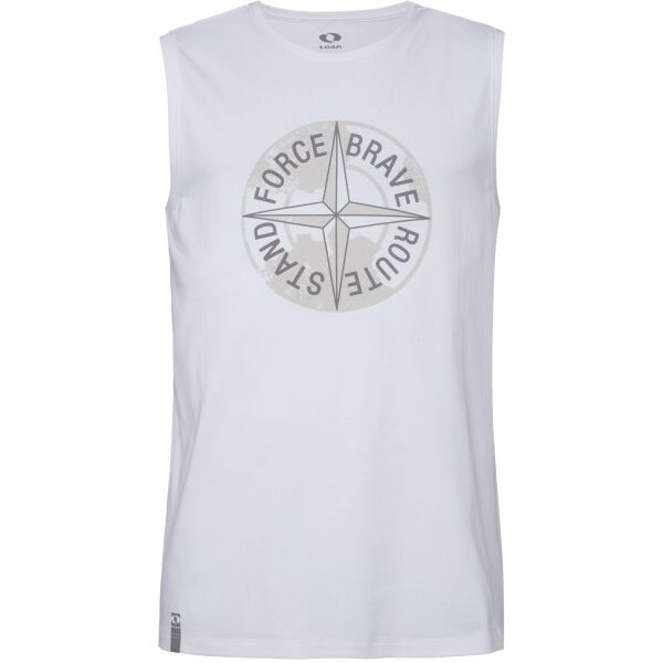 LOAP ALTRANIC Pánské tílko, bílá, velikost