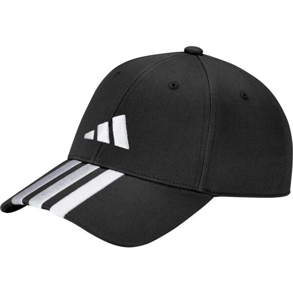 adidas 3-STRIPES BASEBALL CAP Kšiltovka, černá, velikost