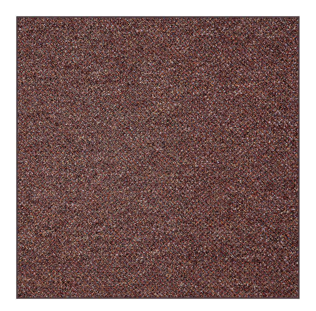 DOPRODEJ: Kusový koberec Bohemia terakota čtverec 115x115 - 115x115 cm