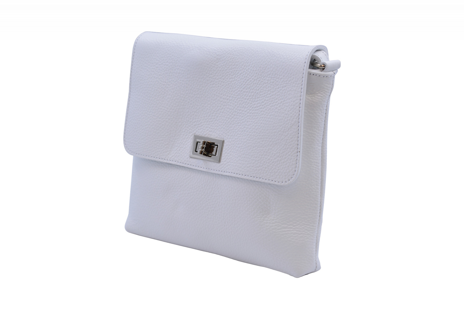 Kožená crossbody kapsa Bílá, 23 x 5 x 24 (XT00-AZX4137-15DOL)