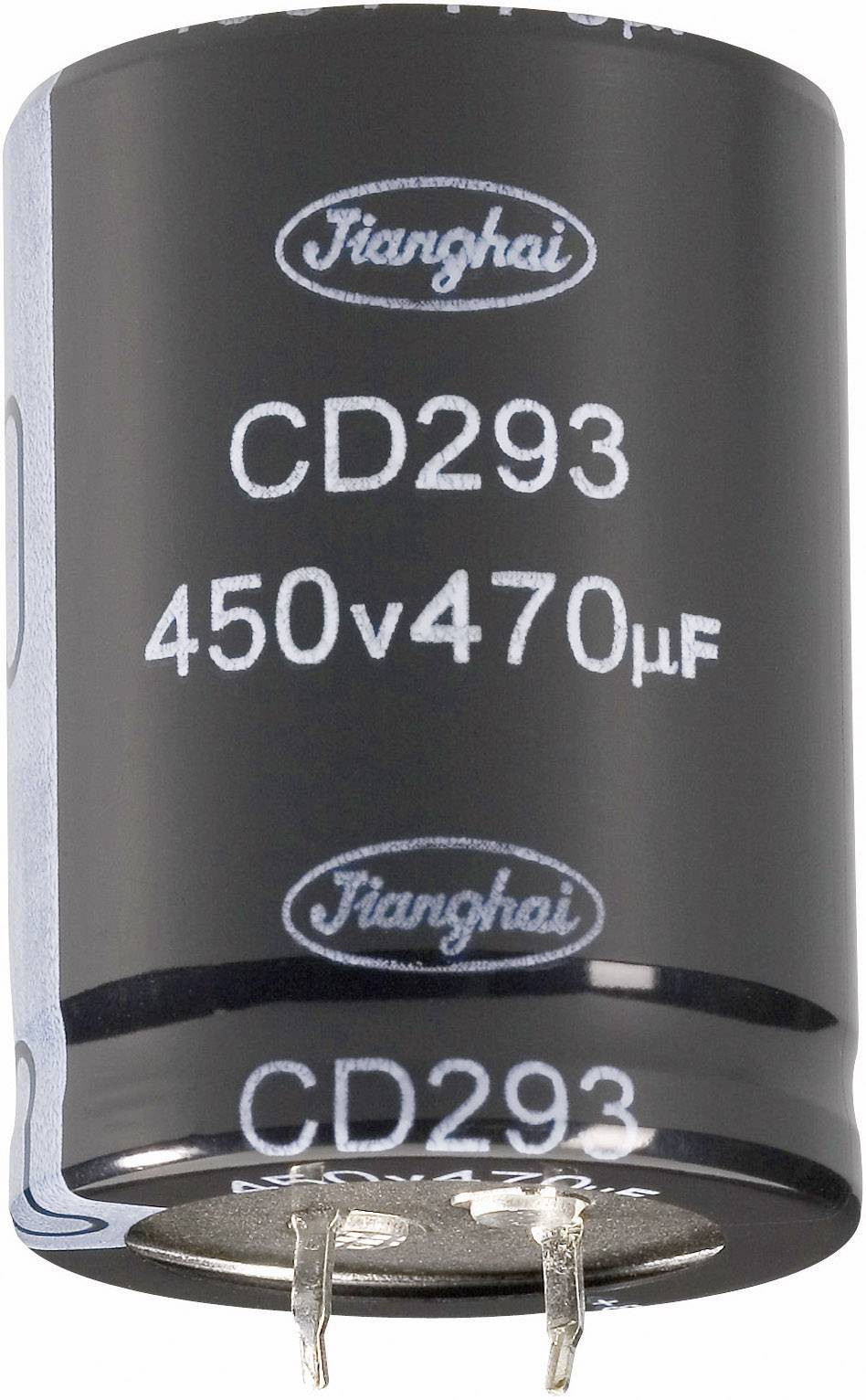 Jianghai ECS1CBZ223MT6P23030 elektrolytický kondenzátor Snap In 10 mm 22000 µF 16 V 20 procent (Ø x v) 30 mm x 30 mm 1 ks