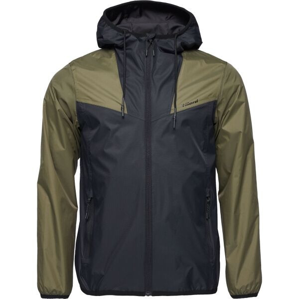 Willard CART Pánská šusťáková bunda, khaki, velikost