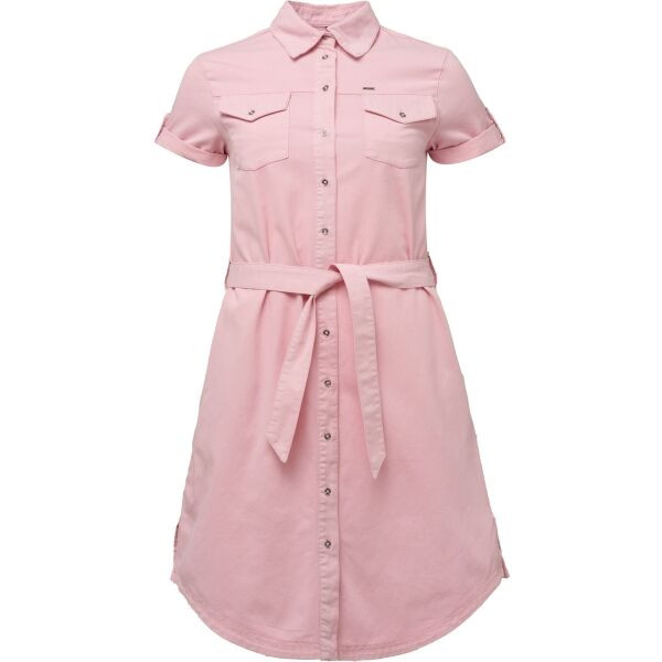 LOAP DILONA Dámské šaty, růžová, velikost