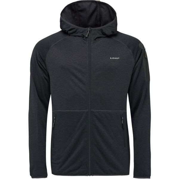 LOAP MOHER Pánská technická mikina, černá, velikost