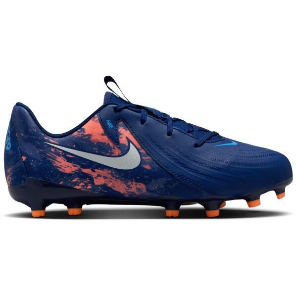 Nike JR PHANTOM GX II ACADEMY FG/MG EH Dětské kopačky, modrá, velikost 32