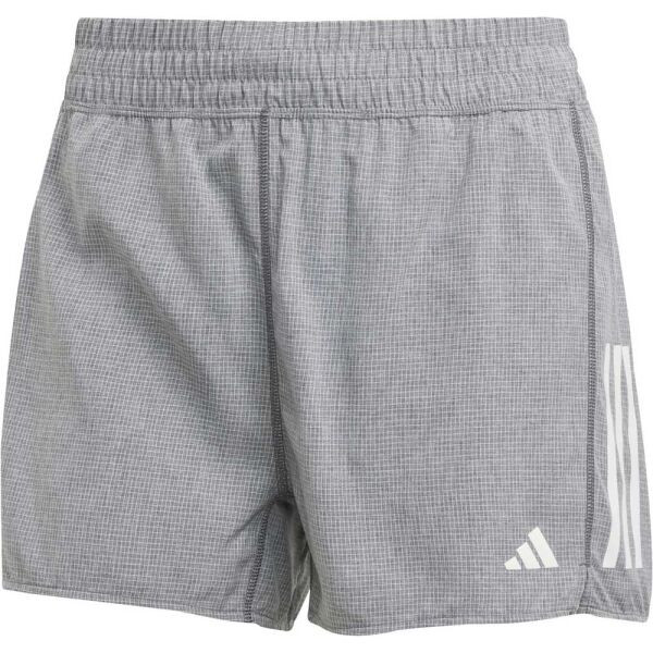 adidas OWN THE RUN SHORTS Dámské běžecké kraťasy, šedá, velikost