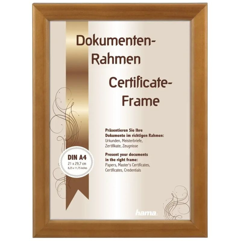 HAMA BELLA  rám 21x29,7, ořech