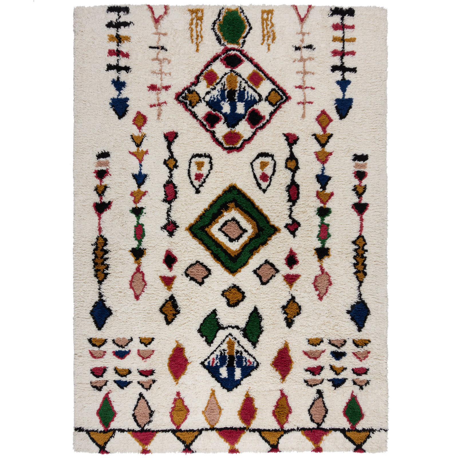 Kusový koberec Moroccan Fes Shaggy Multi - 120x170 cm Flair Rugs koberce