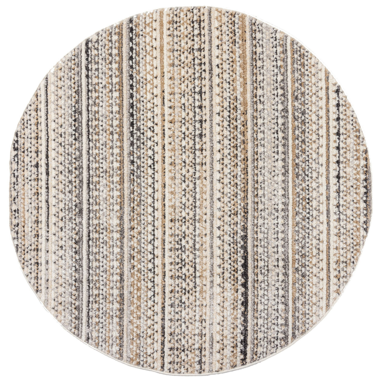 Kusový koberec Santiago Camino Natural kruh - 140x140 (průměr) kruh cm Flair Rugs koberce