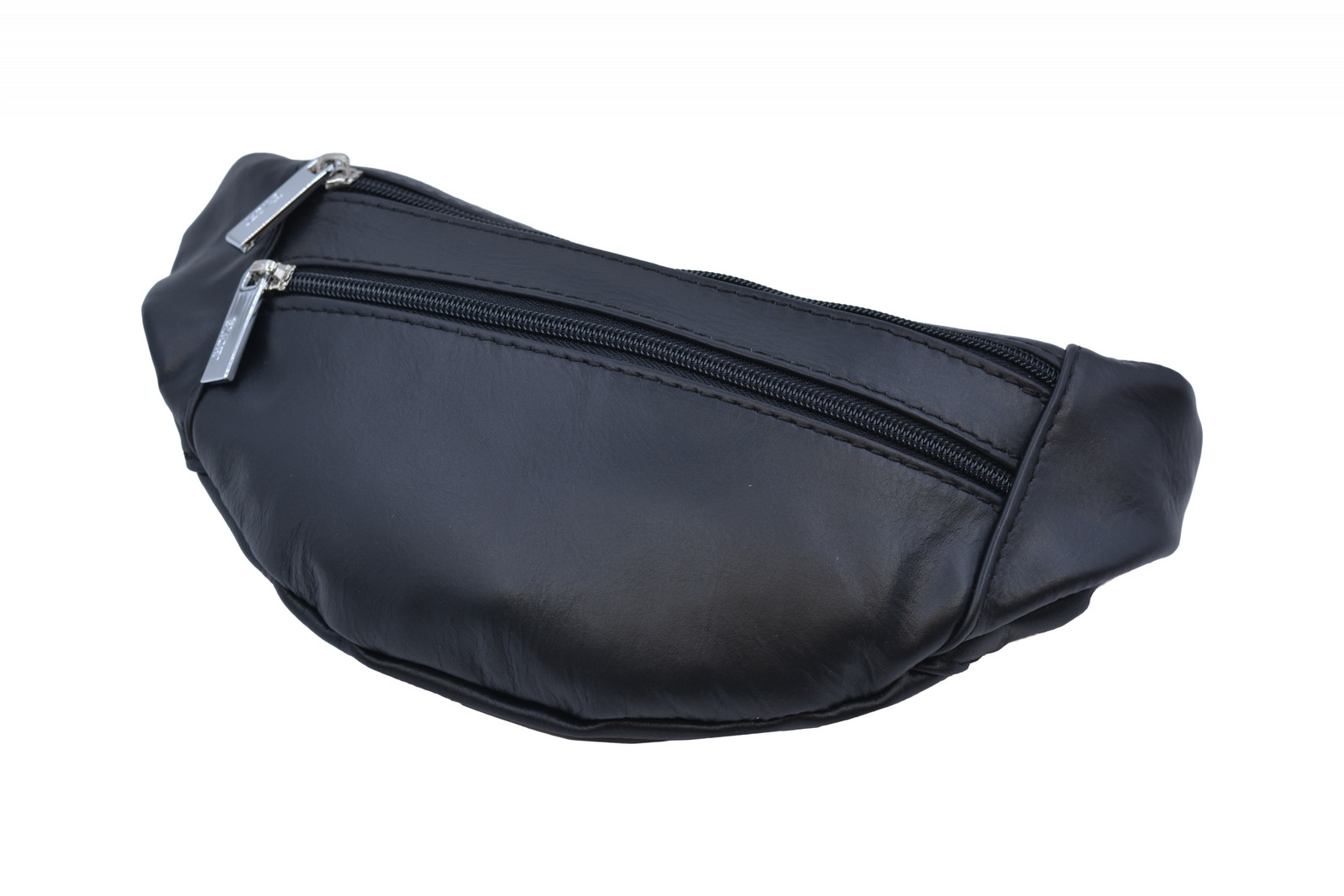 BRIGHT Kožená ledvinka Černá, 32 x 4 x 15 (XBR24-JC4111-09SAV)