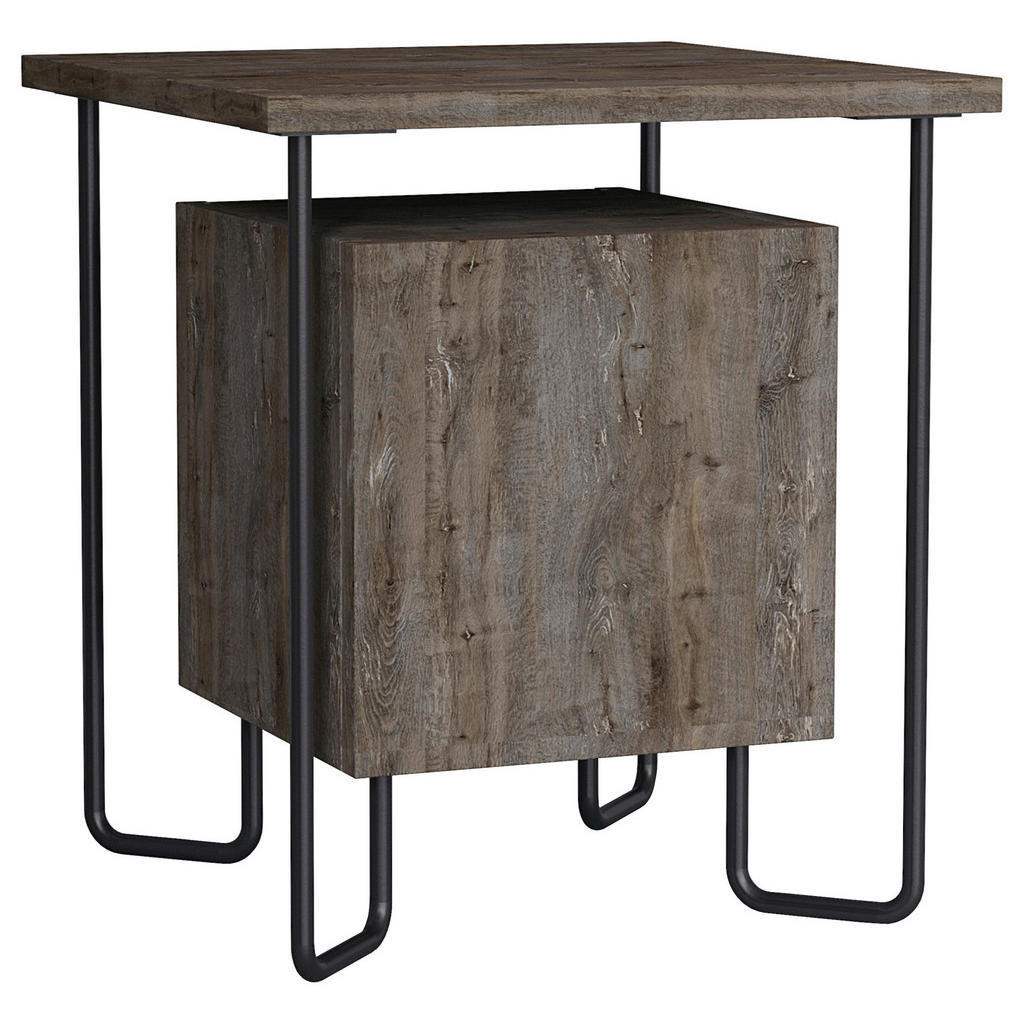 Livetastic NOČNÍ STOLEK K POSTELI, tmavě hnědá, 40/45/40 cm