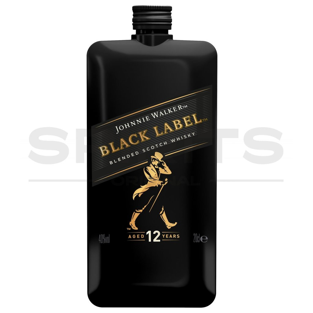 Johnnie Walker Black Label Travel bottle 40 % 0,2l