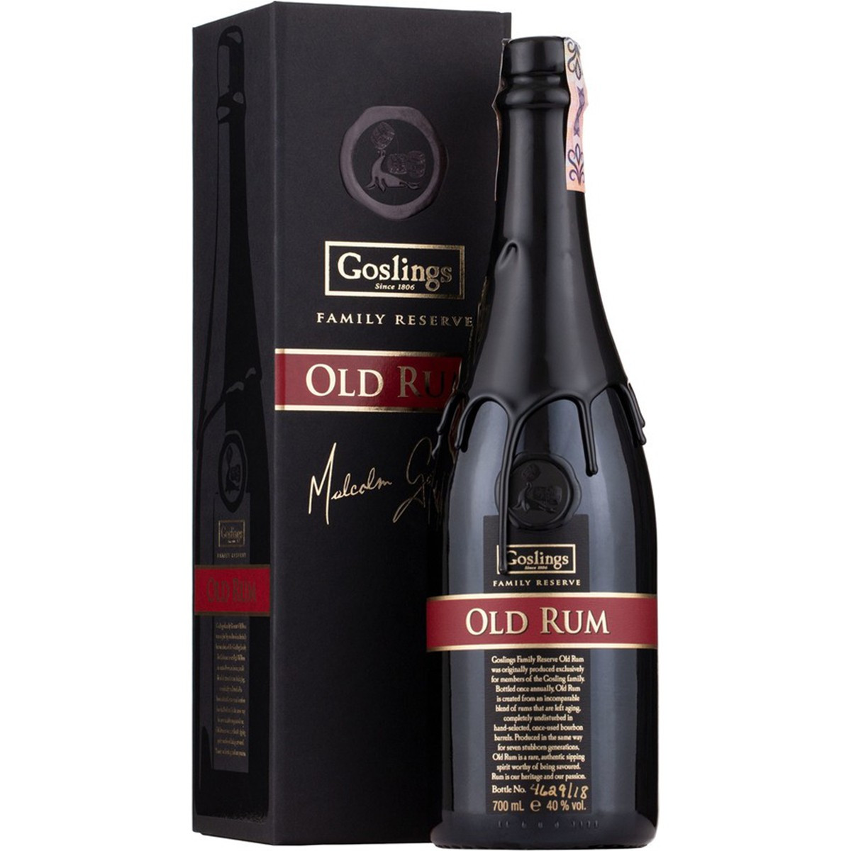Gosling's Family Reserve 40 % 0,7 l