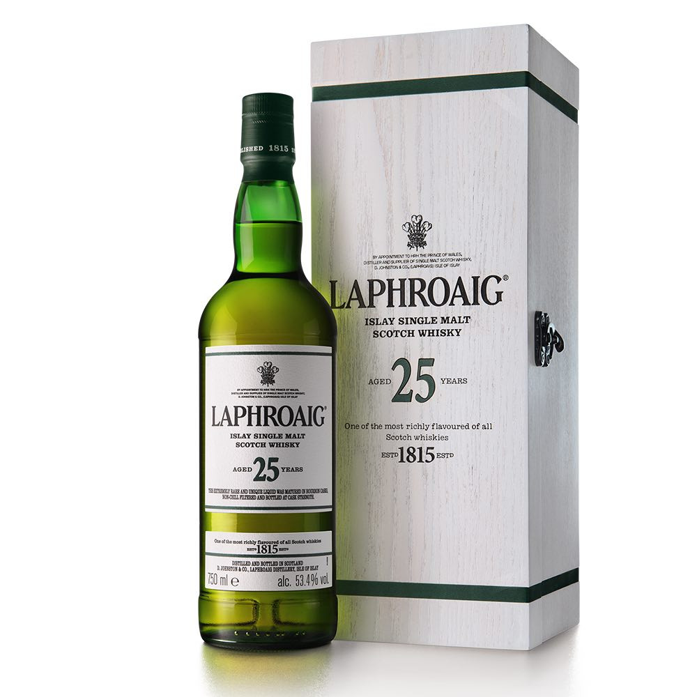 Laphroaig 25 yo Cask Strength 51,4%  0,7 l