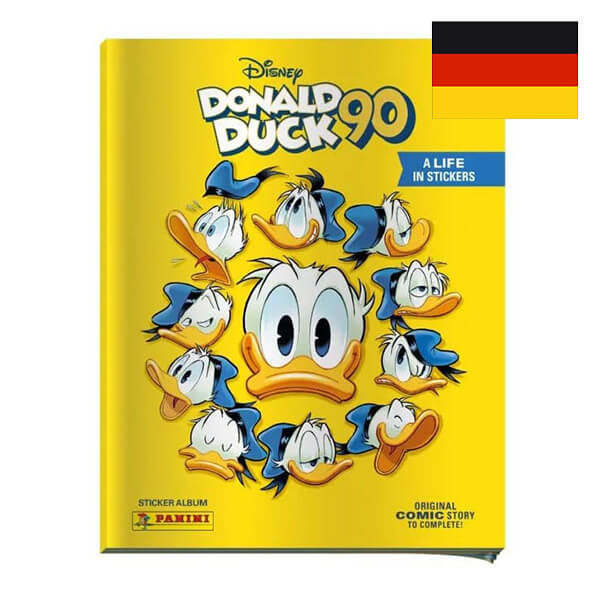 Donald Duck 90 Years Anniversary - album na samolepky - DE