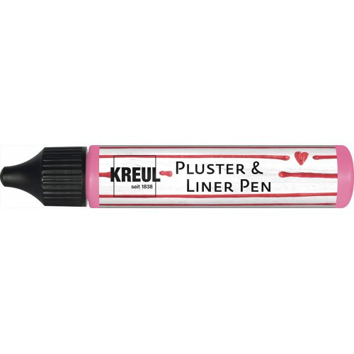3D Pluster & LinerPen KREUL 29 ml RŮŽOVÁ