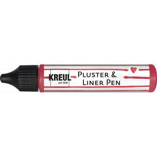 3D Pluster & LinerPen KREUL 29 ml RUBÍNOVÁ