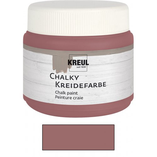 Křídová barva CHALKY PAINT 150 ml RŮŽOVÁ MARSALA