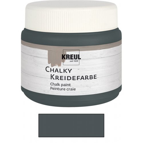 Křídová barva CHALKY PAINT 150 ml VULKANICKÁ ŠEDÁ