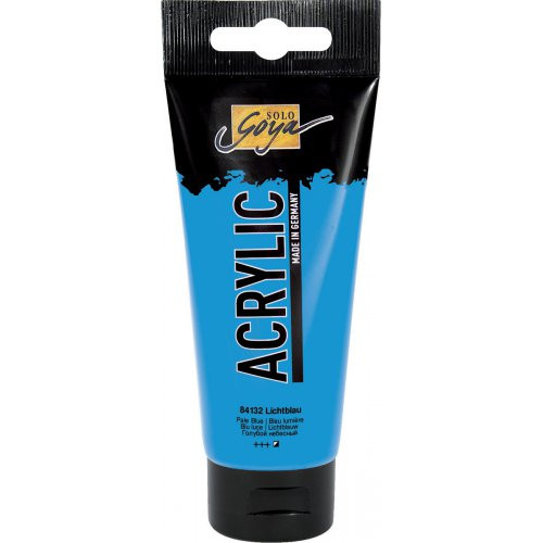 Akrylová barva SOLO GOYA 100 ml SVĚTLE MODRÁ