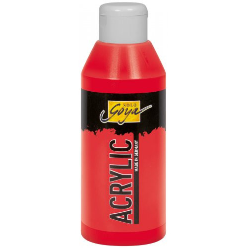 Akrylová barva SOLO GOYA 250 ml ČERVENÁ