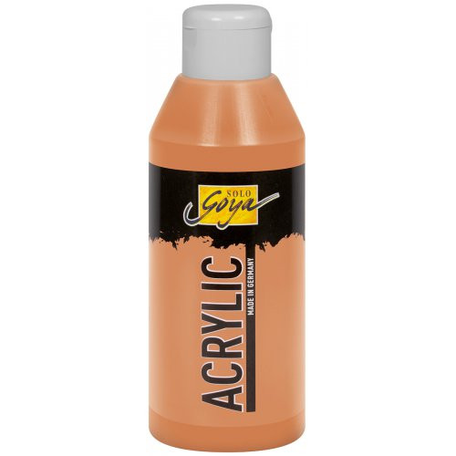 Akrylová barva SOLO GOYA 250 ml MĚDĚNÁ