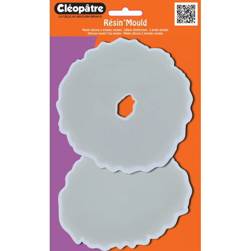 Sillikonová forma CLEOPATRE pro pryskyřice a FIMO -  GEODETY