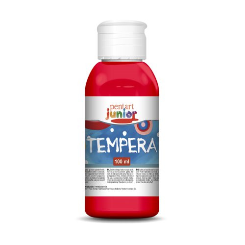 Tempera 100 ml ČERVENÁ