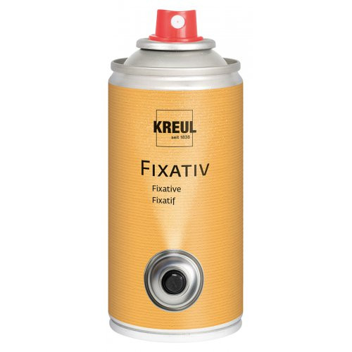 Fixativ malířský lak KREUL Sprej 150 ml - křída, uhel, tužka, akvarel