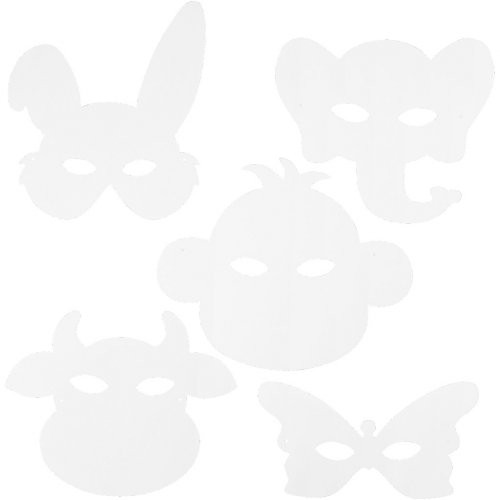 Masky pro děti ZVÍŘÁTKA 16 ks v balení