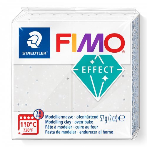 FIMO STONE efekt 57g BÍLÝ GRANIT