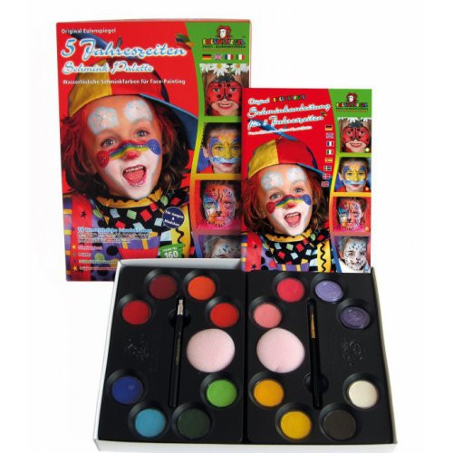 Sada barev na obličej pro děti od 5 let