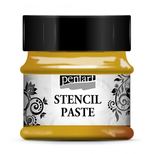 Šablonová pasta 50 ml ZLATÁ