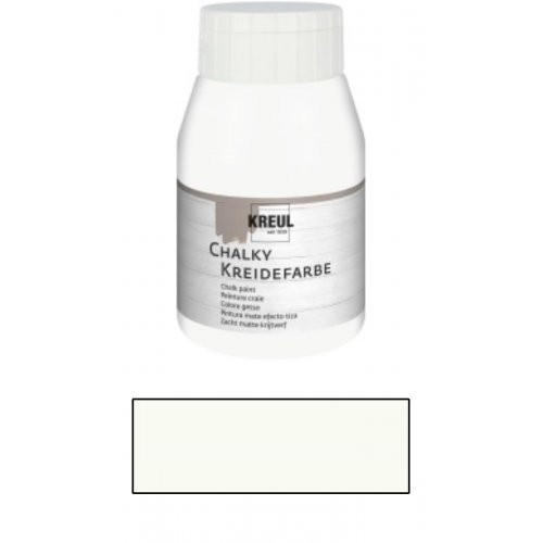 Křídová barva CHALKY PAINT 500 ml BÍLÁ BAVLNA