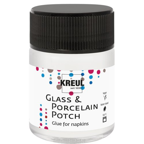 Lepidlo na decoupage PORCELÁN A SKLO POTCH KREUL 50 ml
