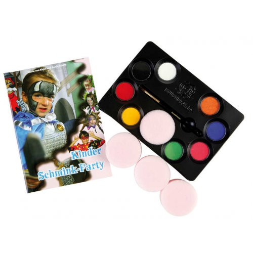 Sada barev na obličej pro dětskou párty