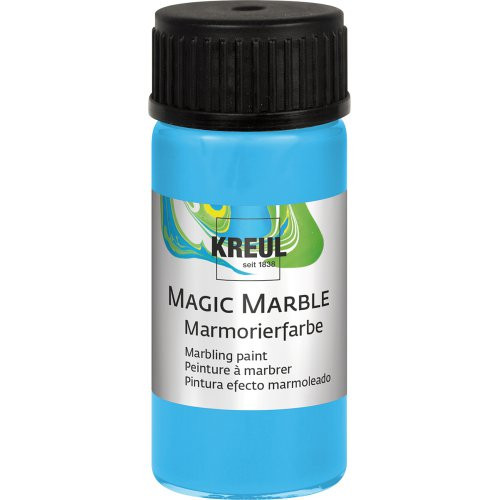 Mramorovací barva Magic Marble 20 ml SVĚTLÁ MODRÁ