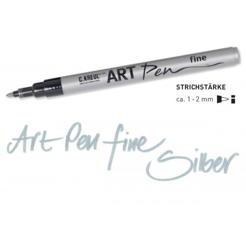 Fix KREUL ARTPen fine STŘÍBRNÁ