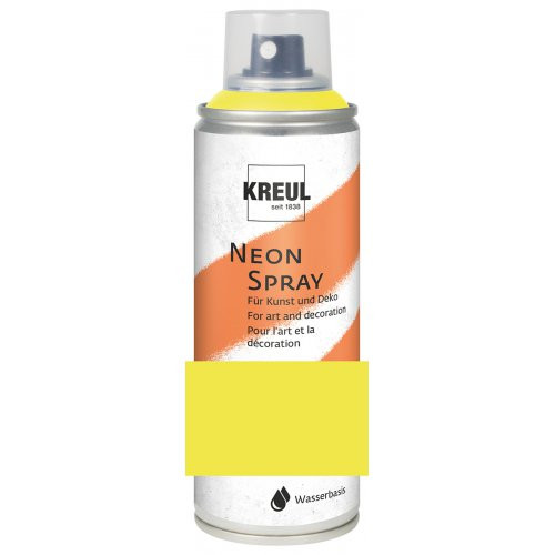 Fluorescenční barva ve spreji KREUL NEONOVÁ ŽLUTÁ