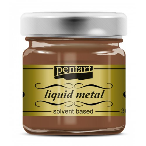 Tekutý kov PENTART 30 ml MĚDĚNÁ