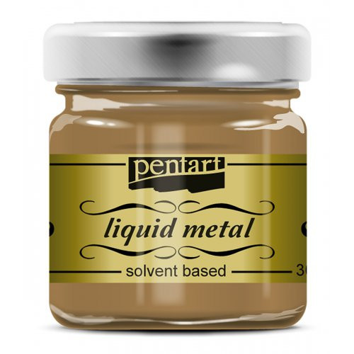 Tekutý kov PENTART 30 ml ANTICKÁ ZLATÁ