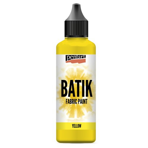 Batikovací barva PENTART 80 ml ŽLUTÁ
