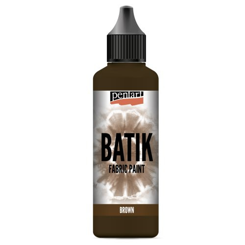 Batikovací barva PENTART 80 ml HNĚDÁ