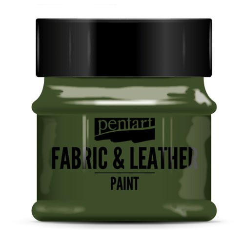 Barva na kůži a textil PENTART 50 ml ZELENÁ BOROVICE