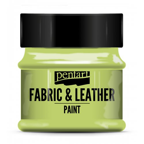 Barva na kůži a textil PENTART 50 ml LIMETKOVÁ