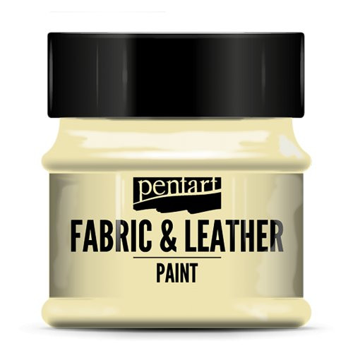 Barva na kůži a textil vintage PENTART 50 ml SLONOVINOVÁ