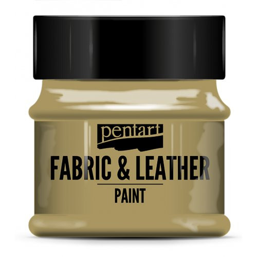 Barva na kůži a textil glitter PENTART 50 ml ZLATÁ